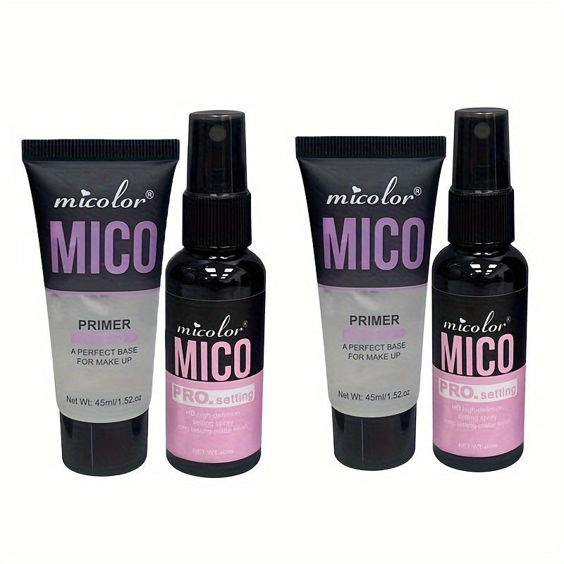 {2pcs or 4pcs} MICO Primer & Setting Spray Duo