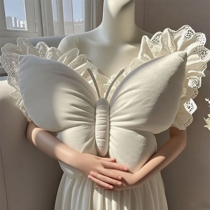 Butterfly-Shaped Pillow