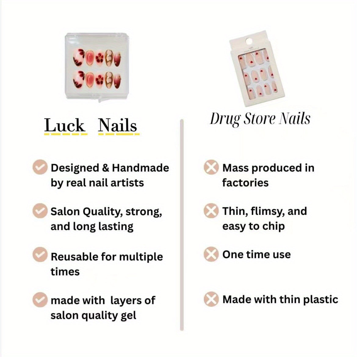 {10pcs} Hand-Worn Gemstone Manicure Set