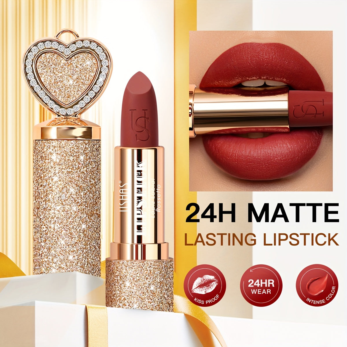 24H Matte Lasting Lipstick