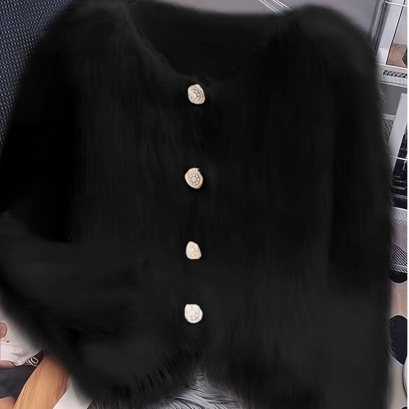 Soft Fleece Elegant Cardigan