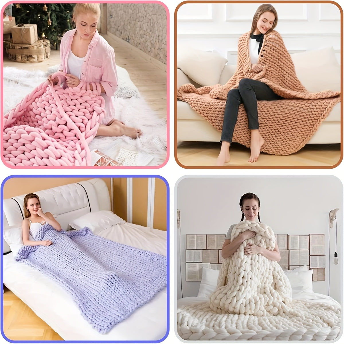 Soft 2.2 Lb (1kg) Roving Yarn