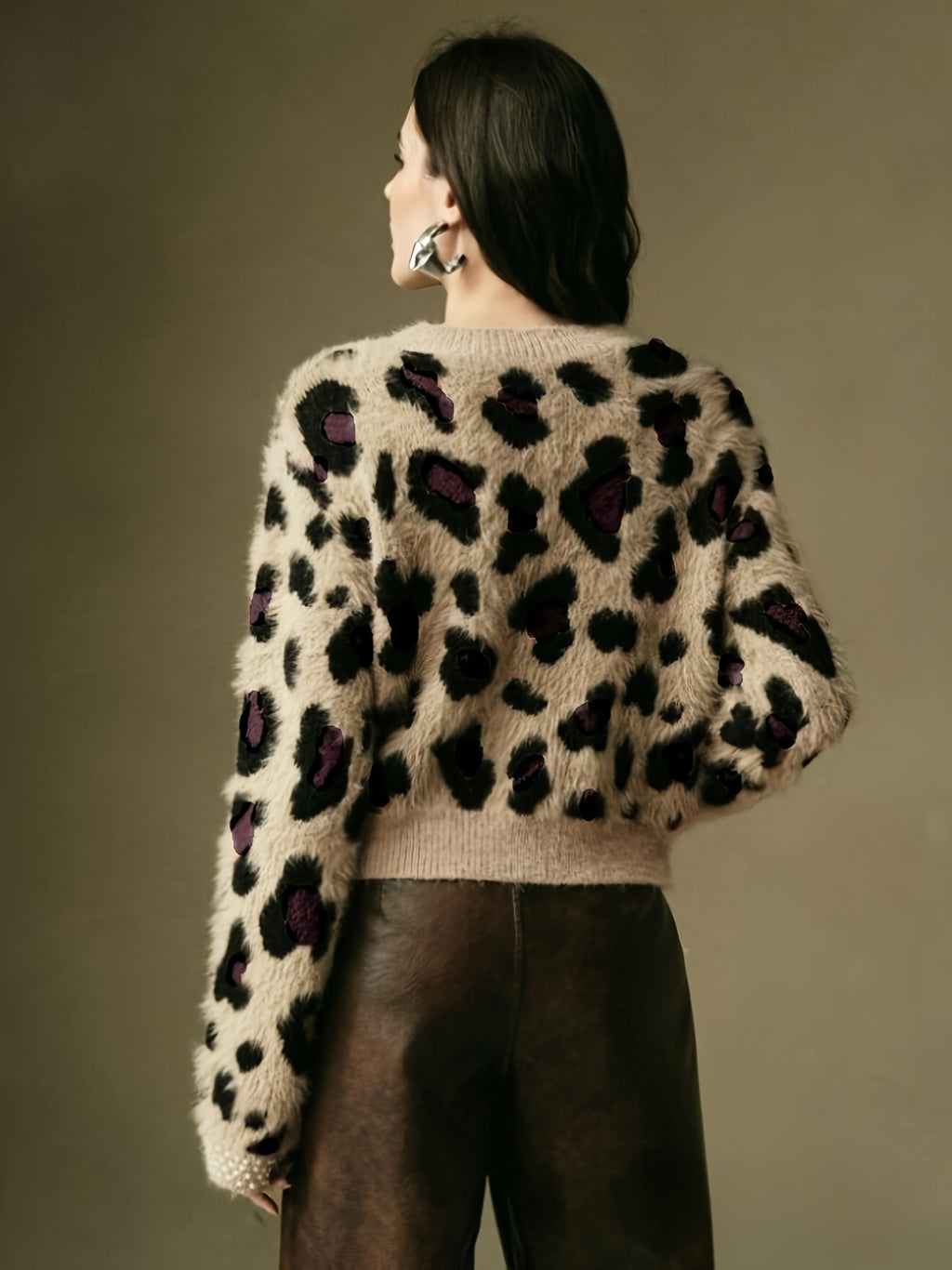 Luxurious Leopard Sweater