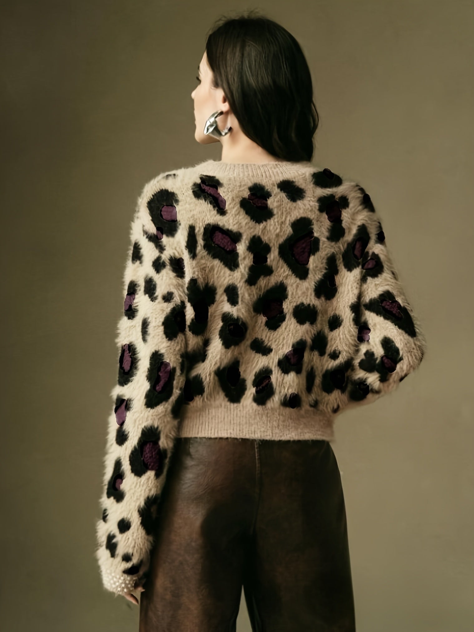 Luxurious Leopard Sweater