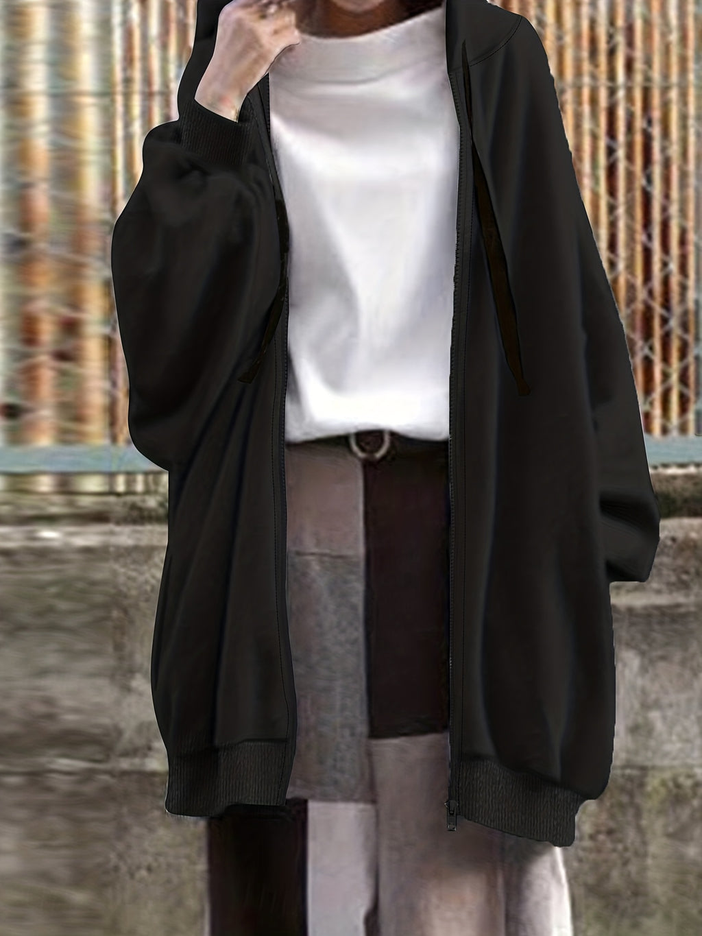 Full-Zip Hooded Jacket