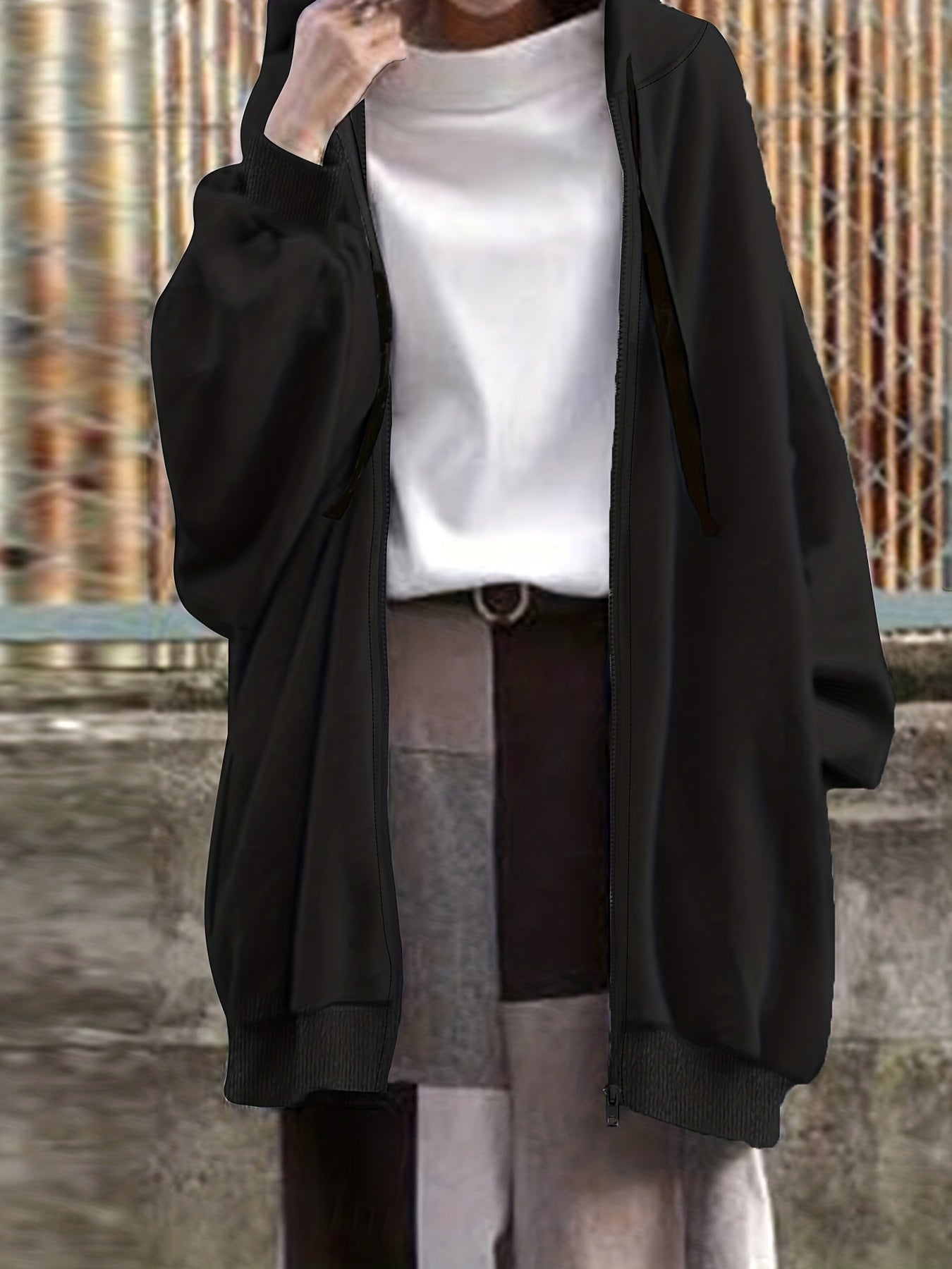 Full-Zip Hooded Jacket