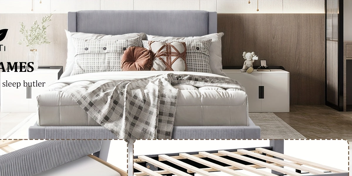 Bed Frame with Storage