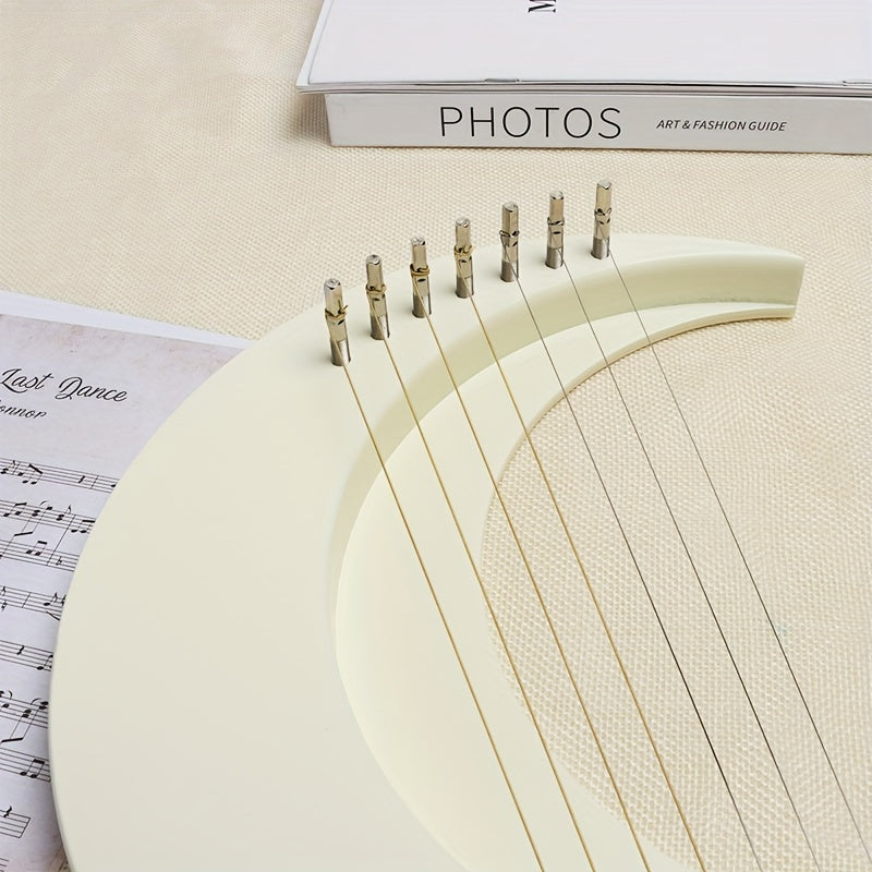 Mahogany Moon Lyre Harp