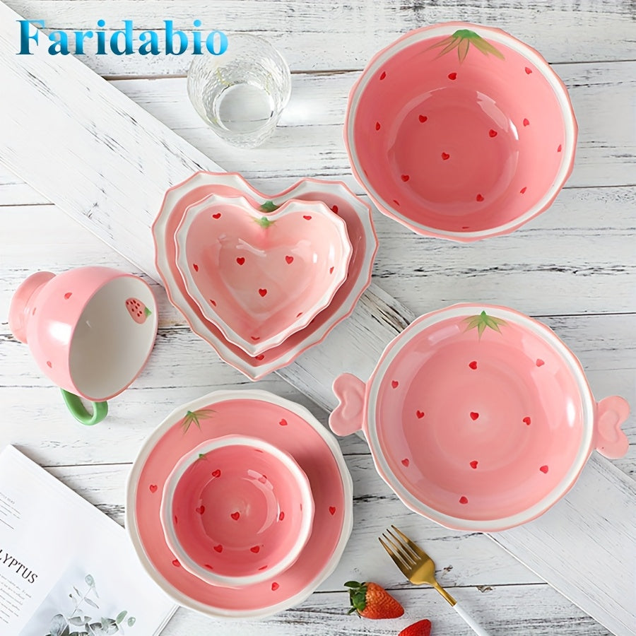 {2pcs} Ceramic Love Bowls