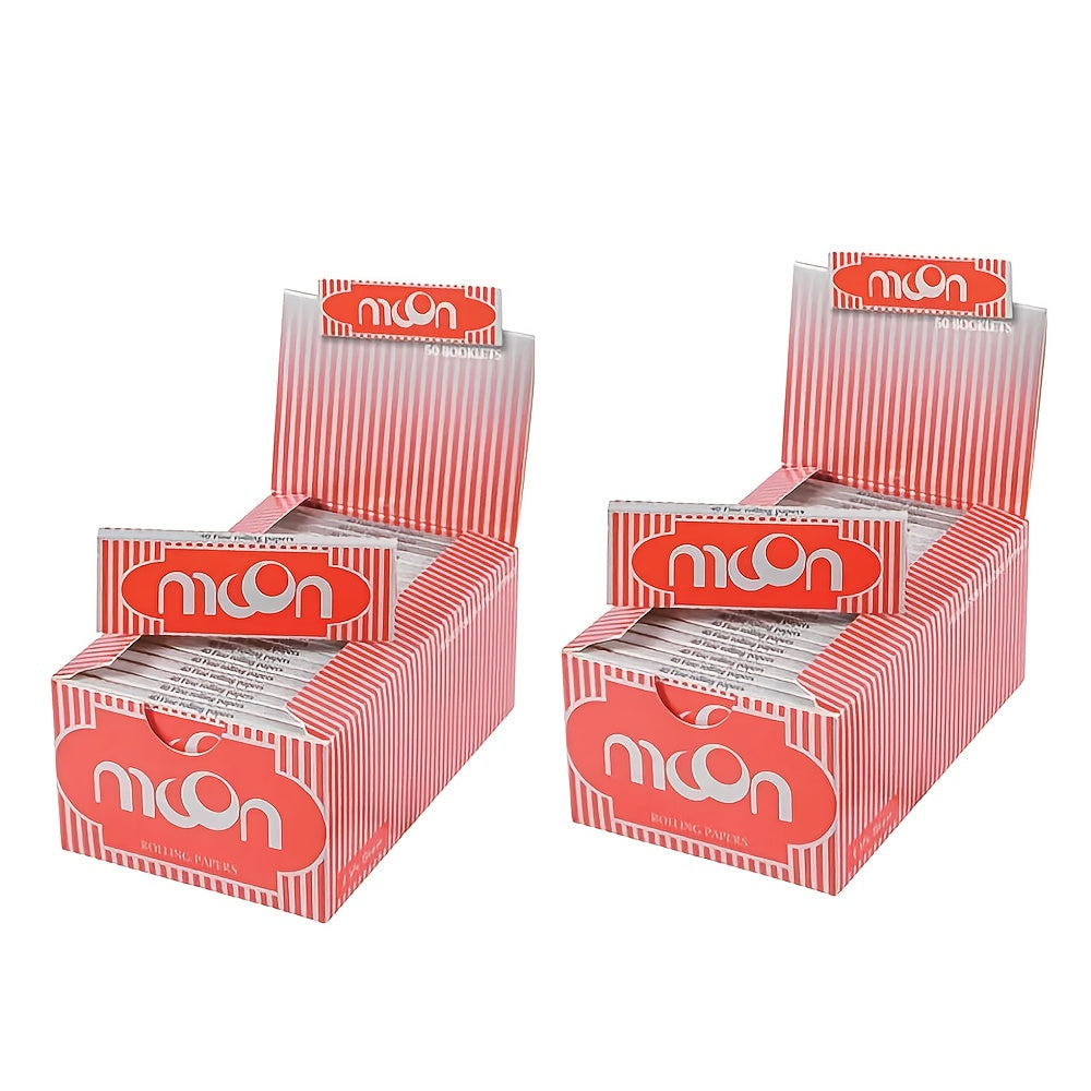 50-Pack MOON Rolling Papers - King Size (Large)