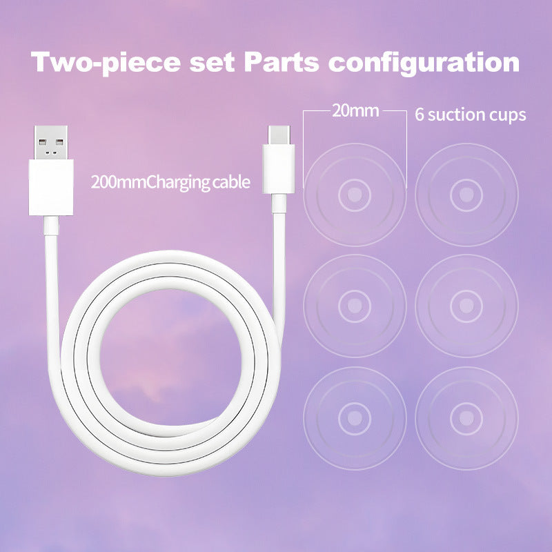 {2pcs} Car Interior Neon Heart Lights