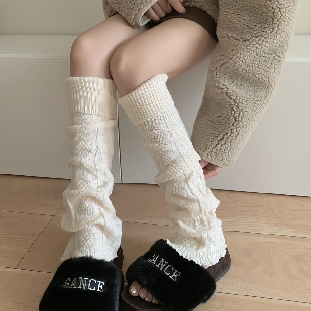 {4pcs} Geometric Leg Warmers