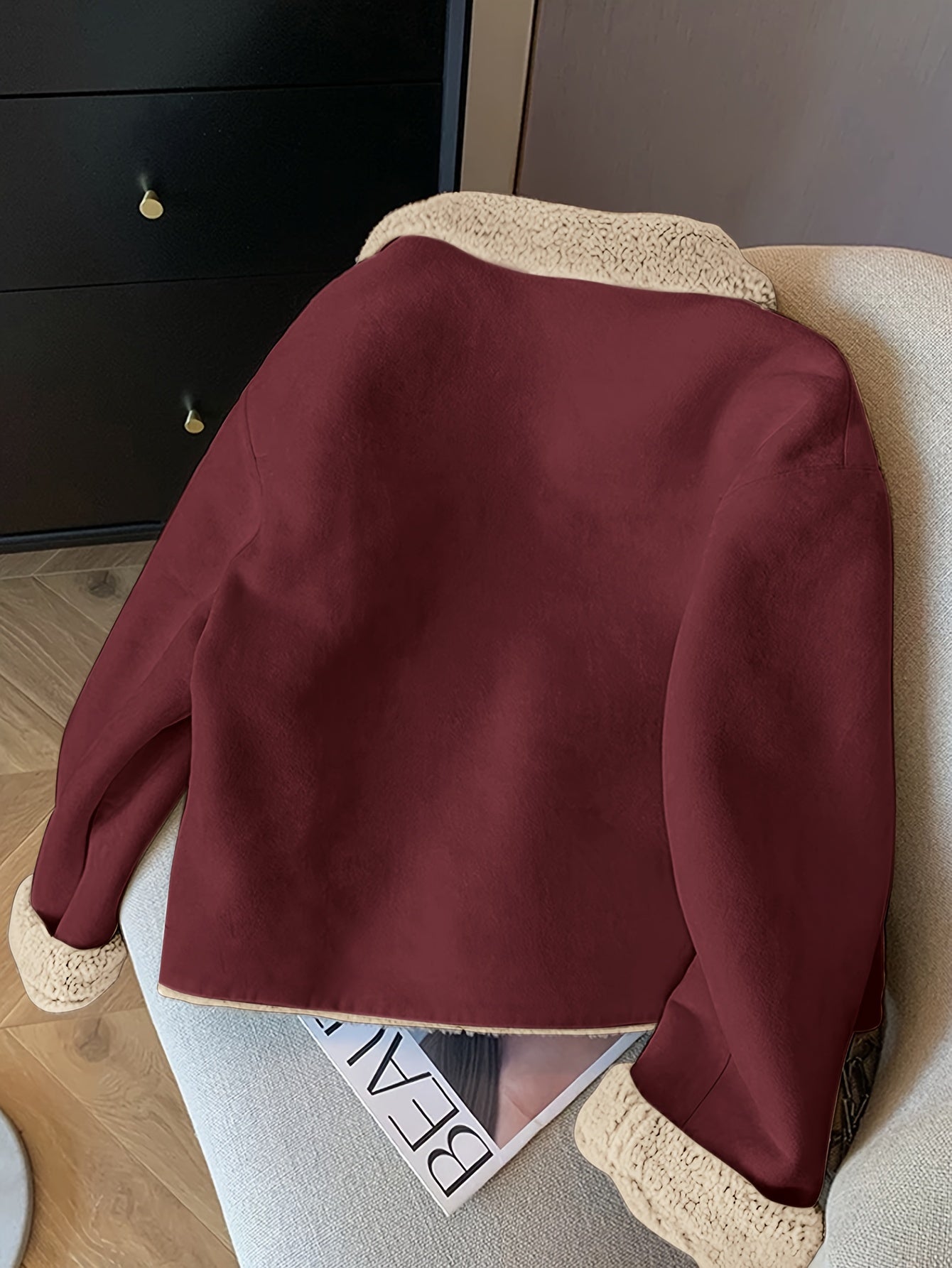 Burgundy Jacket