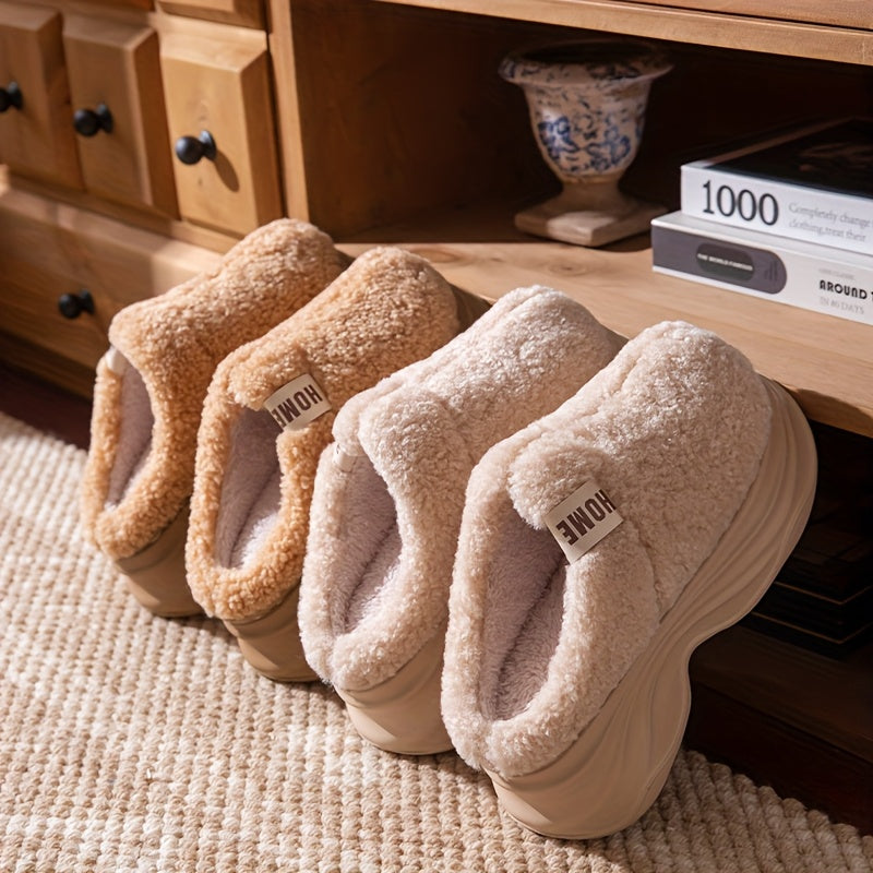 Plush Winter Slippers