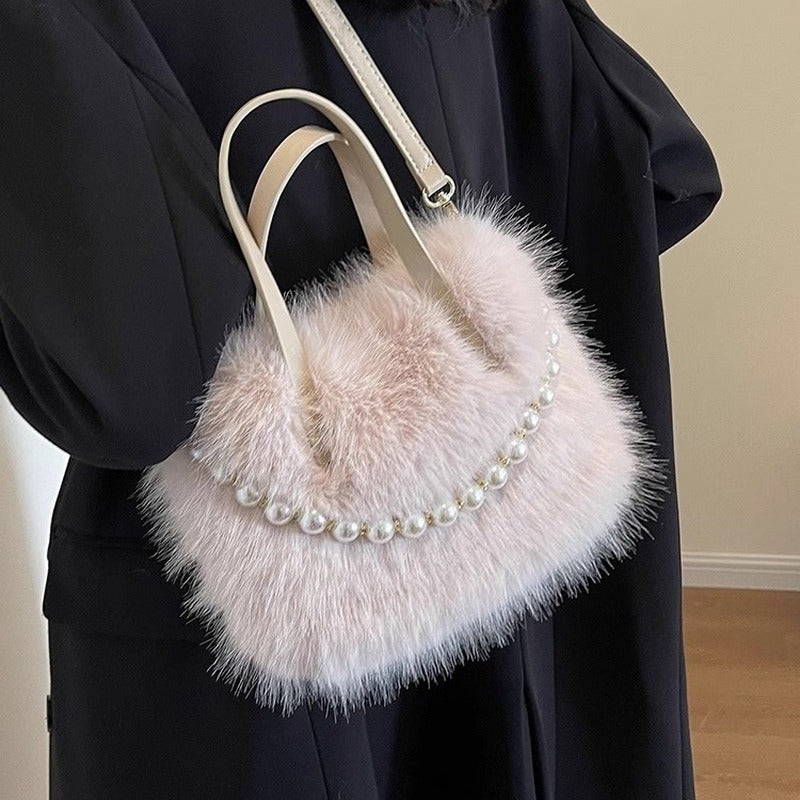 Plush Crossbody Bag