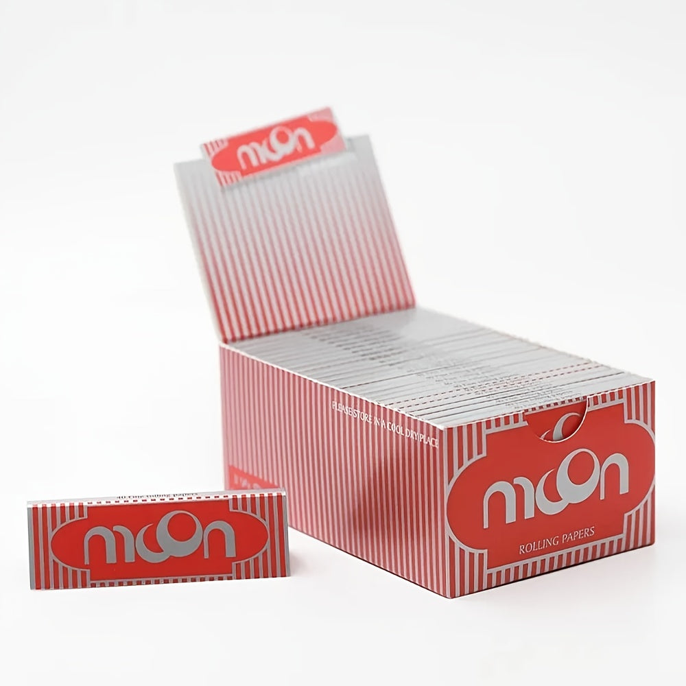 50-Pack MOON Rolling Papers - King Size (Large)