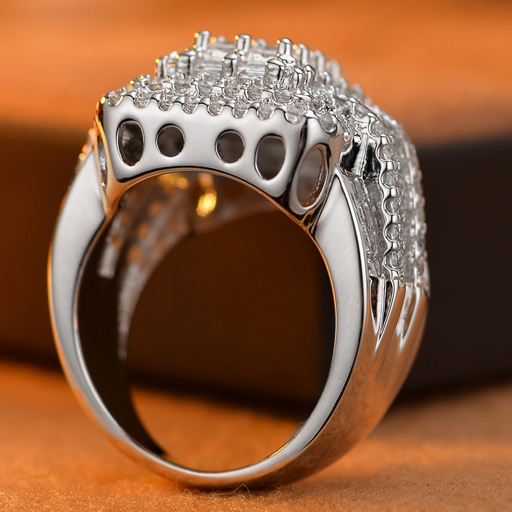 S925 Sterling Silver Wedding Ring