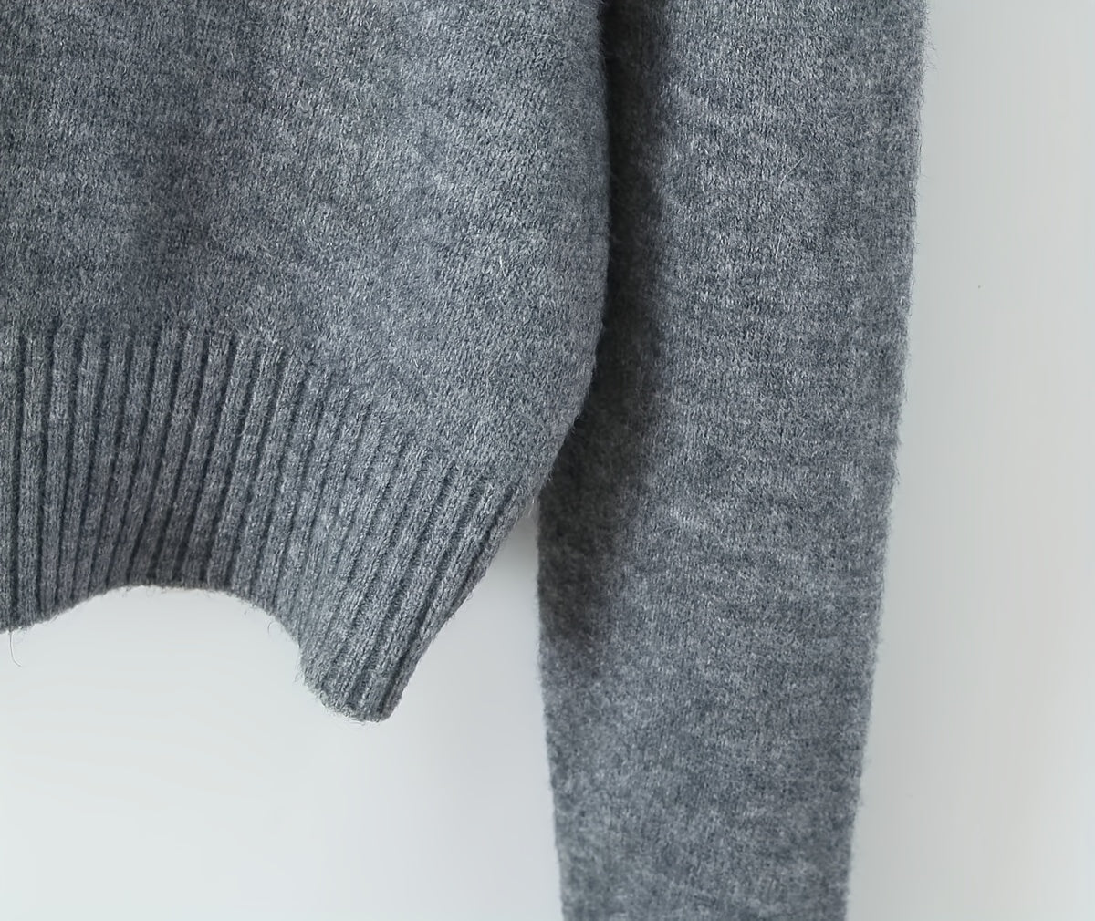 Hooded Zip-Up Cardigan with Faux Fur Trim