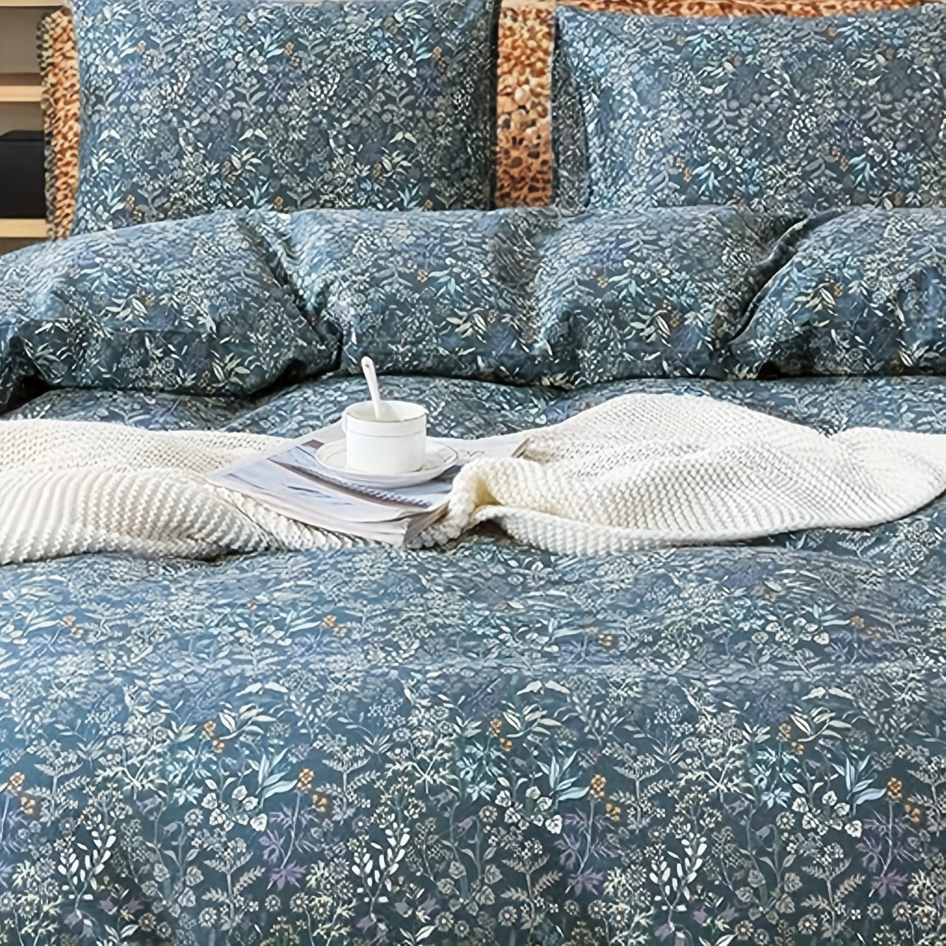 Leopard Print Comforter Set