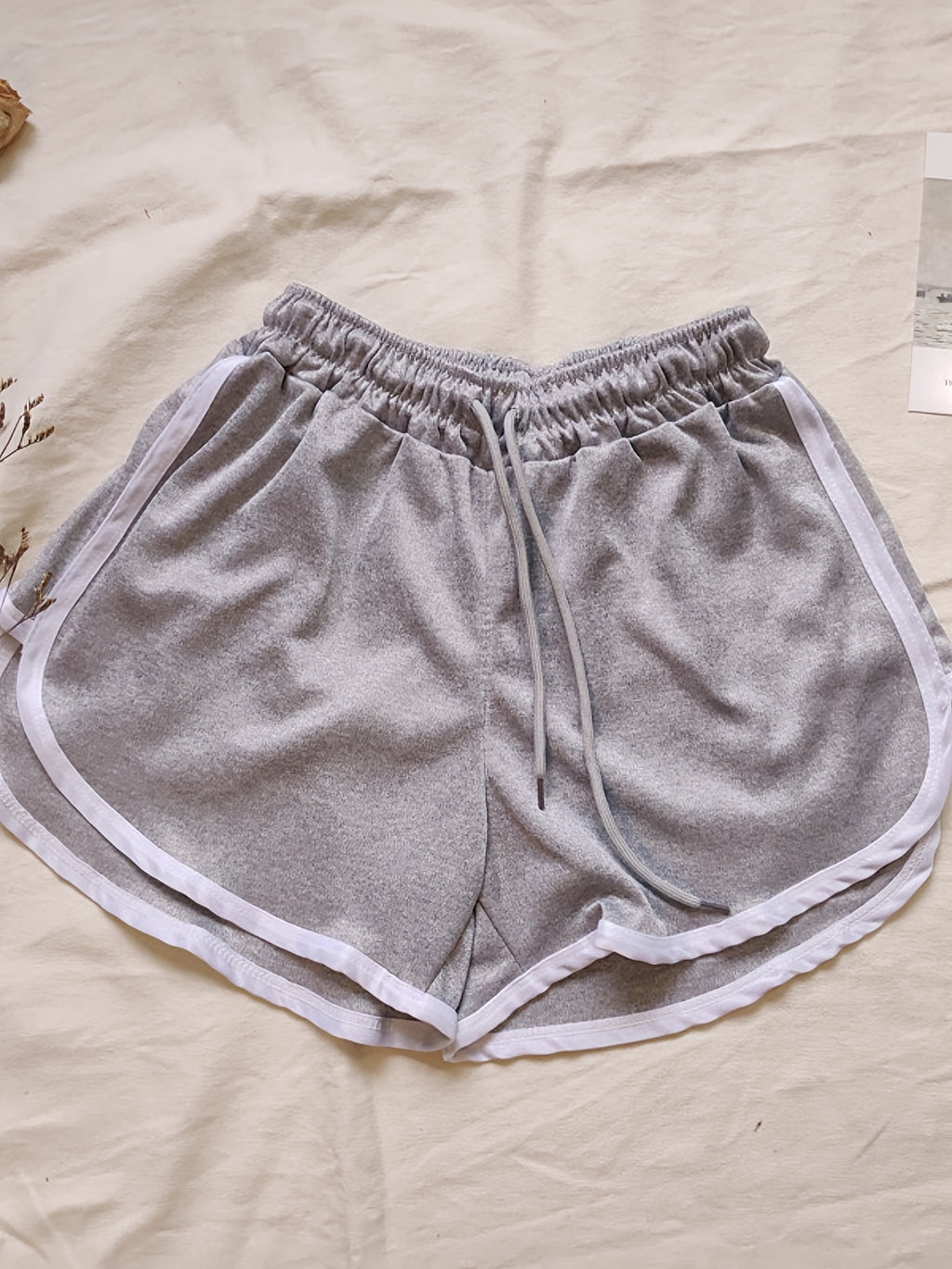 {3pcs} Casual Straight Wide-Leg Shorts