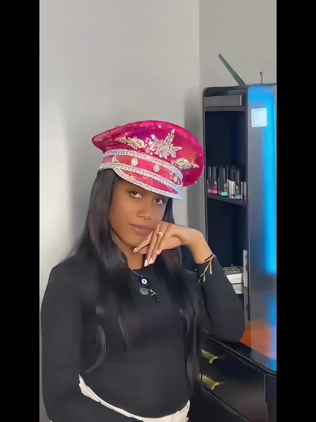 Sparkling Captain Hat