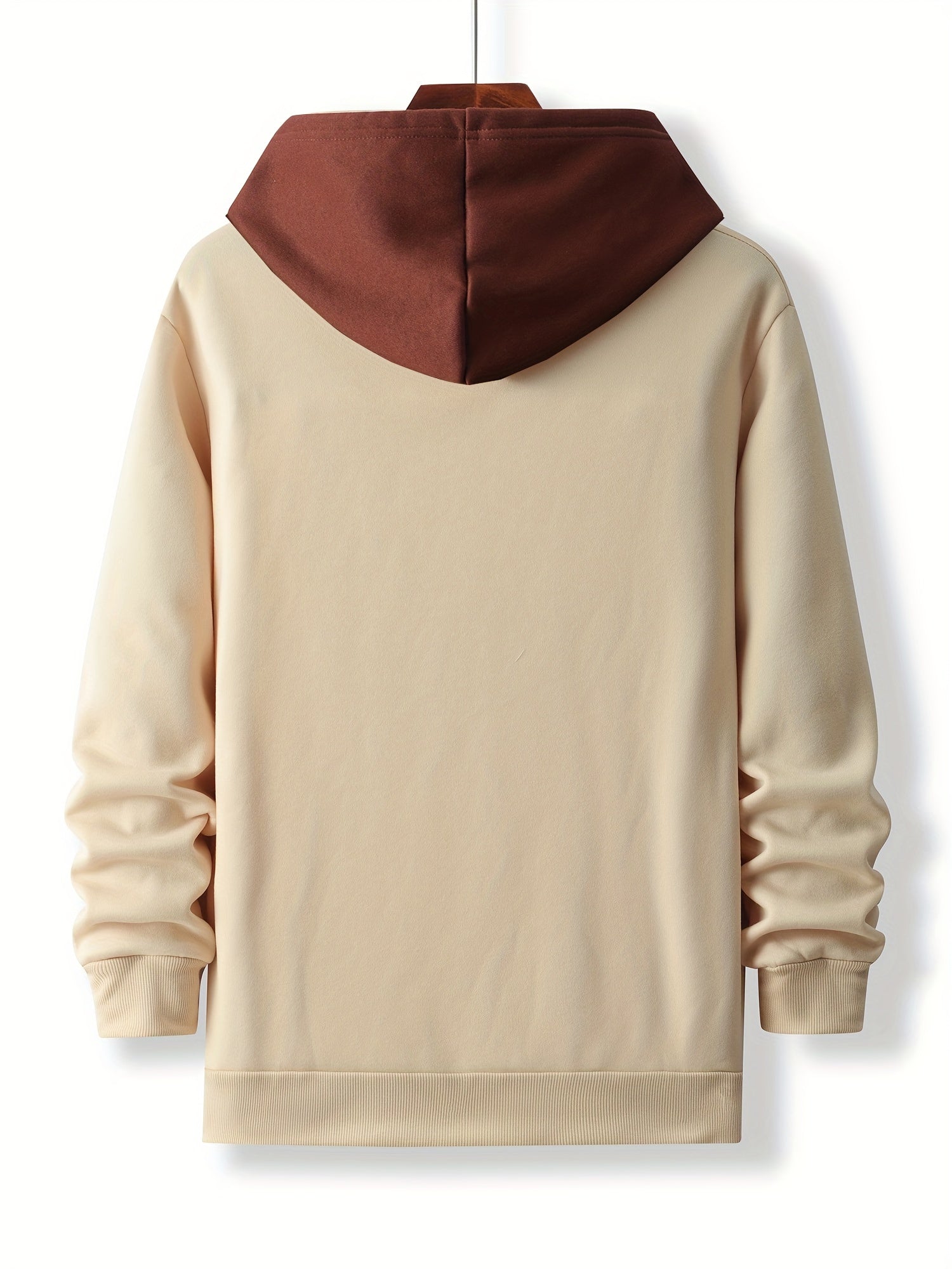 Casual Polyester Hoodie with Black Cat Eating Ramen Print