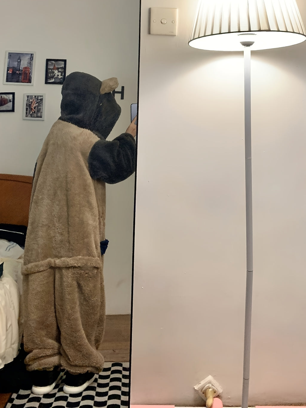 Long-Sleeve Zipper Fleece Party PJs