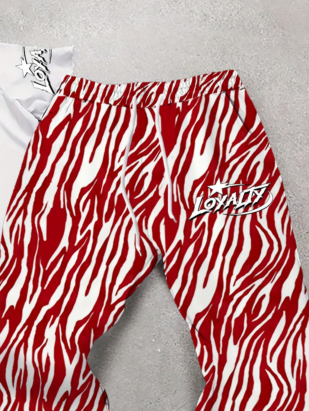 Short-Sleeved T-Shirt and Long Pants Set