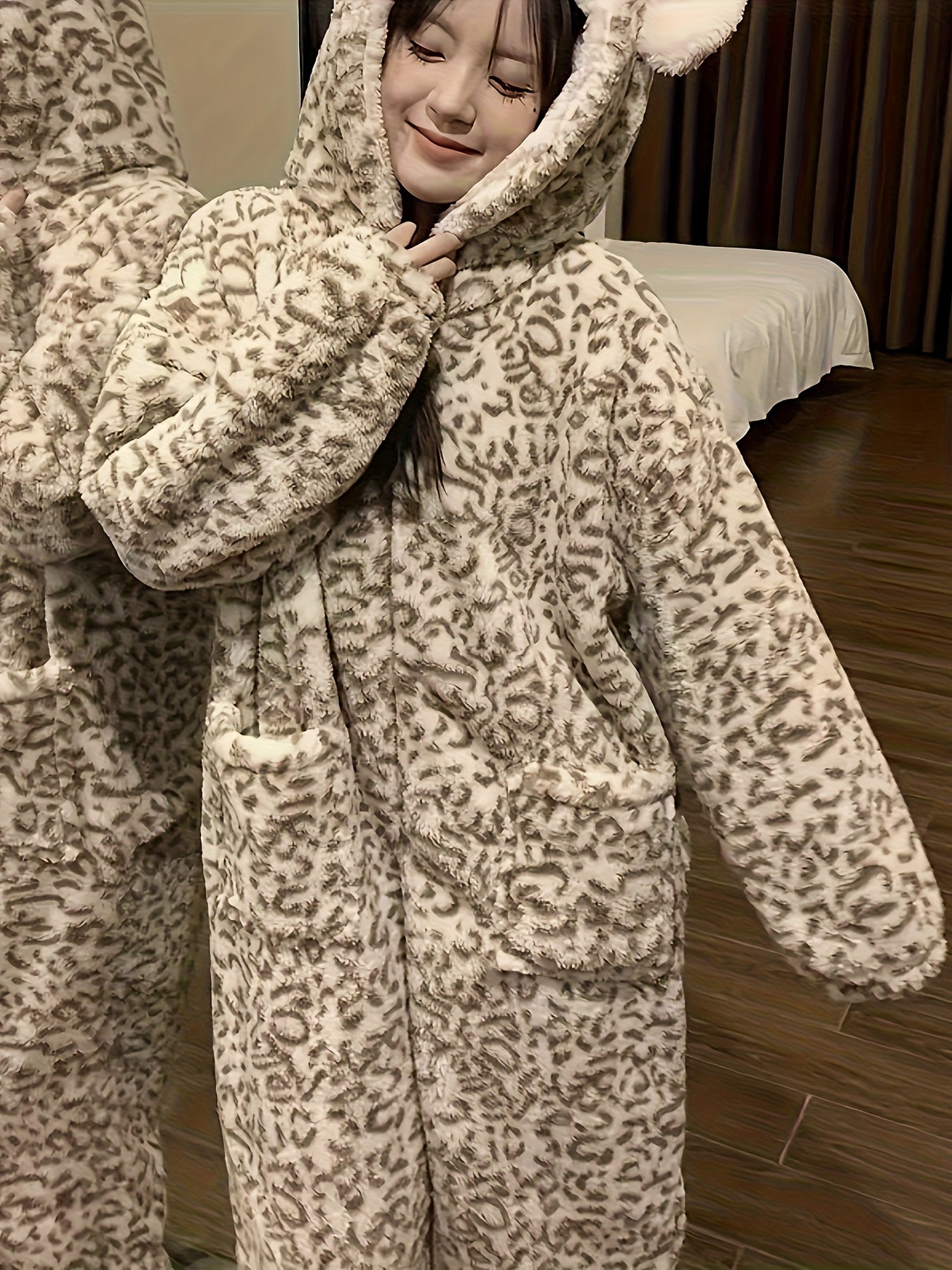 Leopard Print Onesie