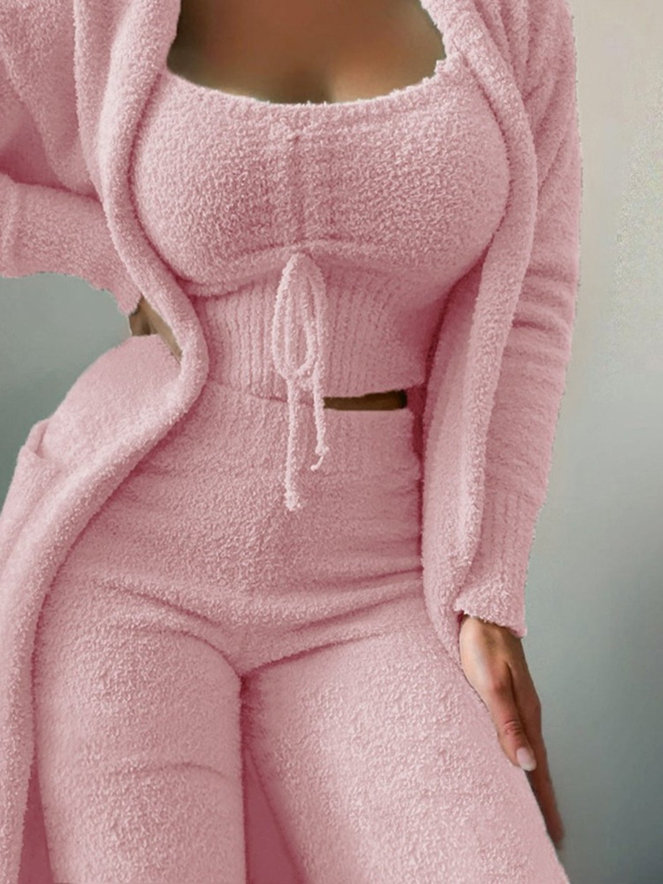 Plush Three-Piece Homewear Set