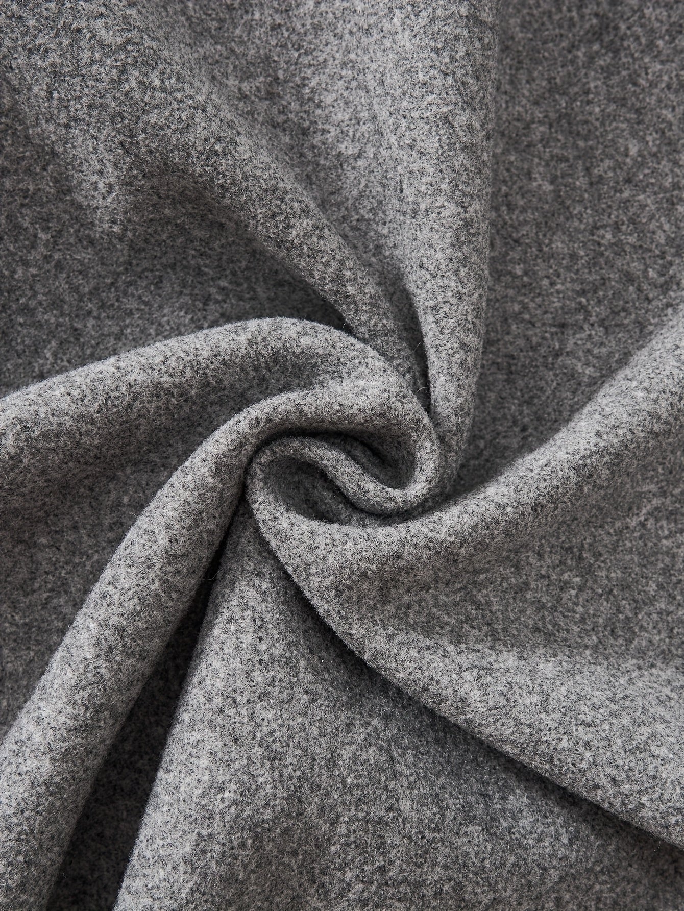 Winter Coat & Dress Set with Faux Fur Collar & Waist-Cinching Belt