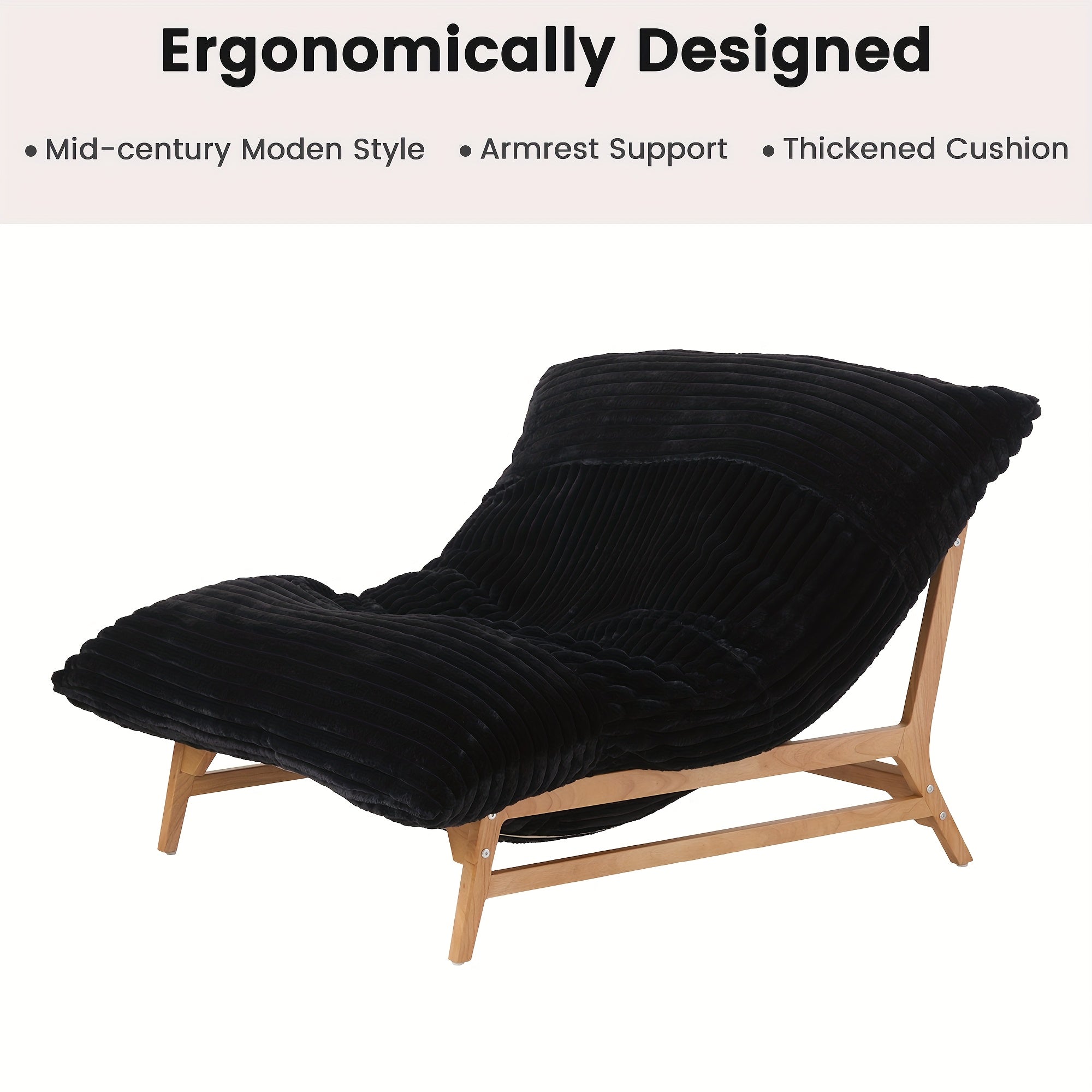 Oversized Chaise Lounge Chair