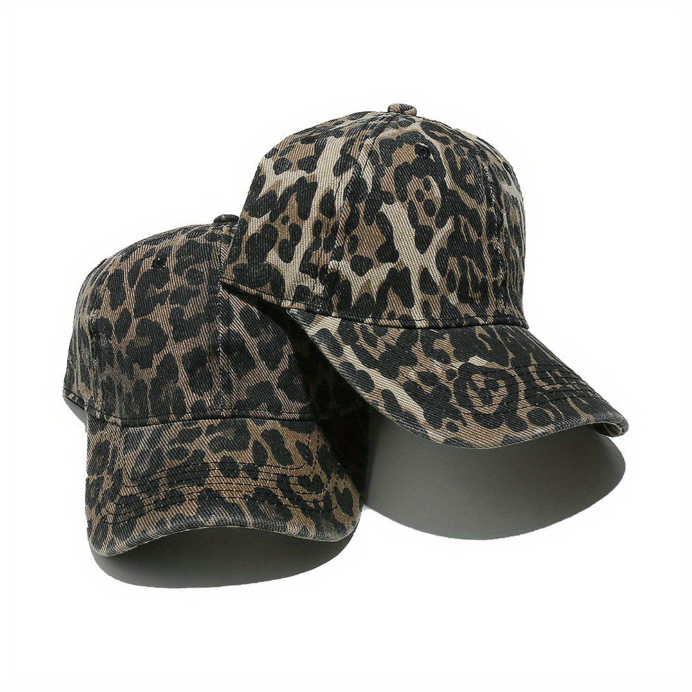 Leopard Print Baseball Cap