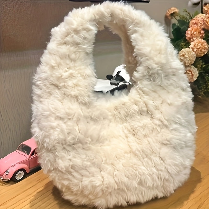 Fake Cozy Mink Fur Recycle Yarn