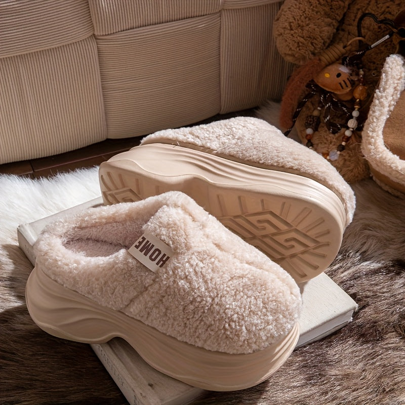 Plush Winter Slippers