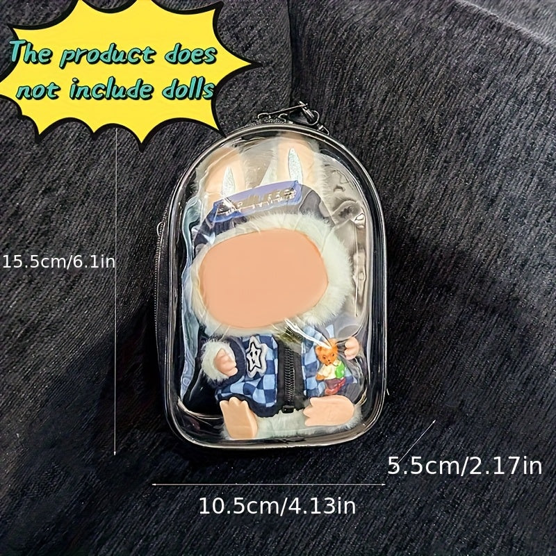 5.91-inch doll backpack, suitable for Labubu