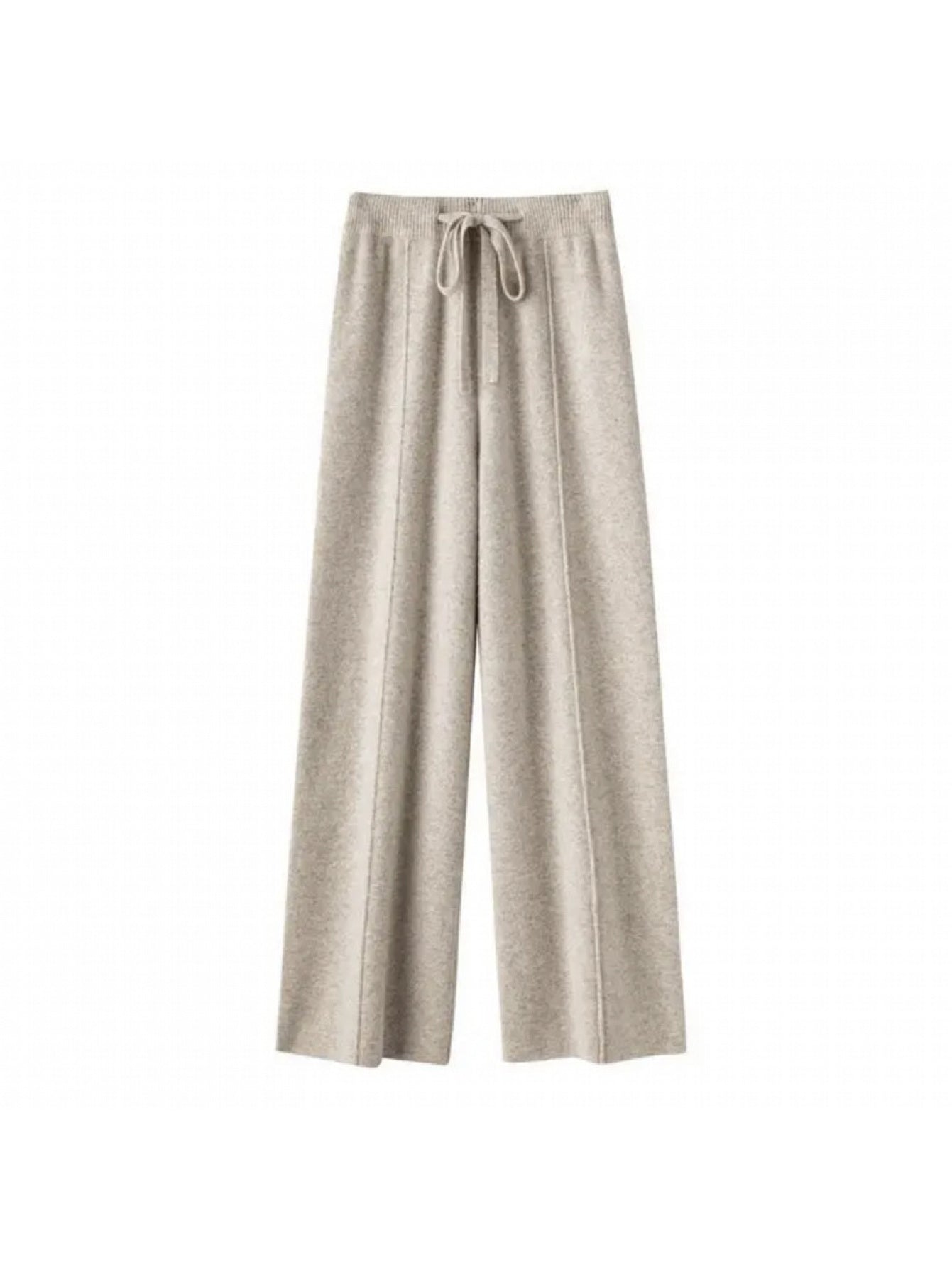 Women's High-Waisted Wide-Leg Pants - Winter New 2025 Dense Trousers with  Loop & Pockets, Straight-Leg -Skimming (Non-Mopping) Length, Machine Washable Elegant Trousers for Dresses/Skirts/Blouses (Style 54) - Autumn/Winter