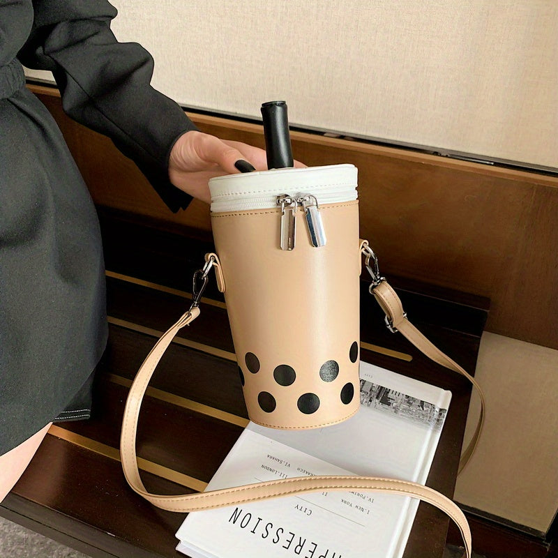 Mini Boba Tea Crossbody Bag