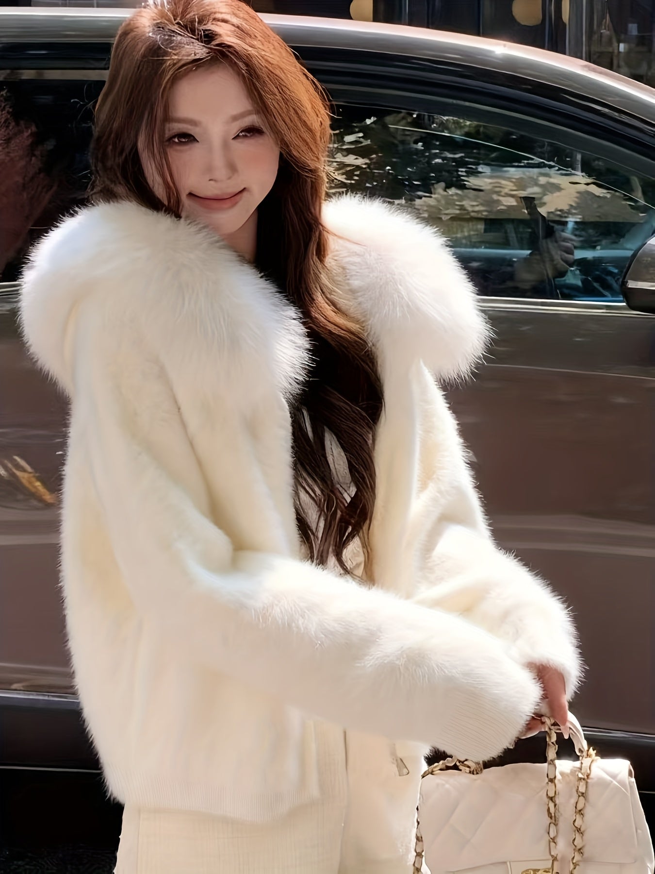 Fleece-Lined Hooded Sweater