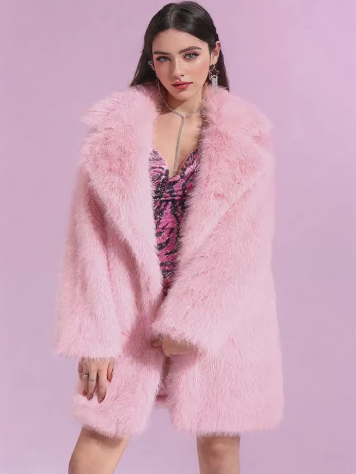 Faux Fur Coat