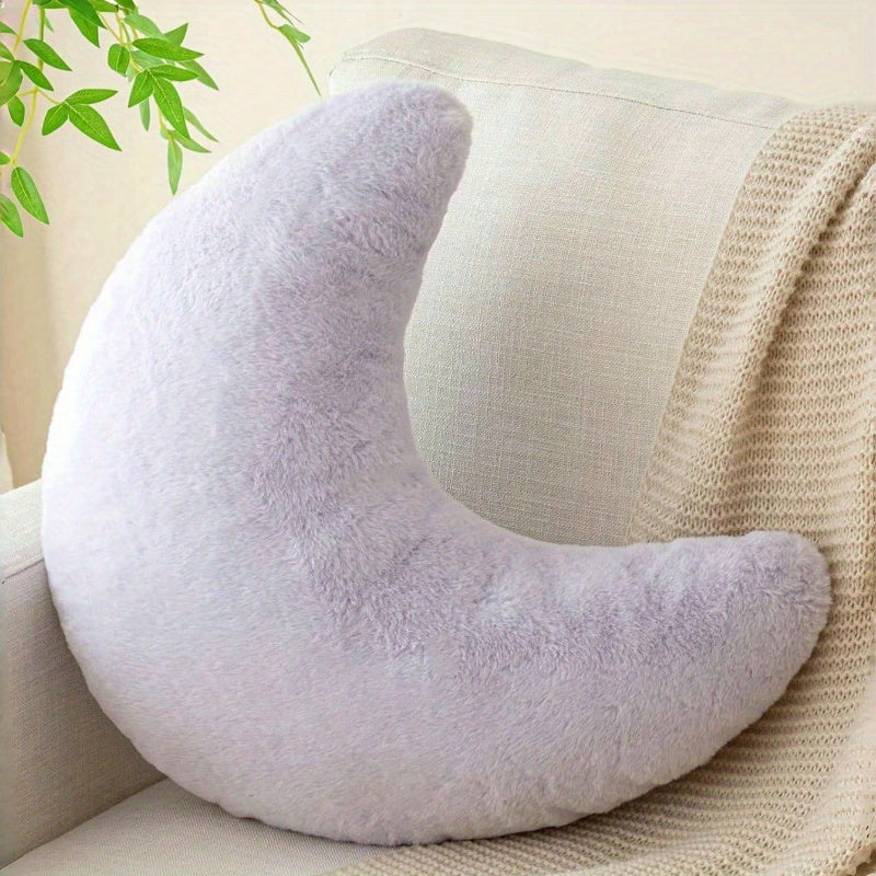 Soft Moon Pillow with 6 Color Options