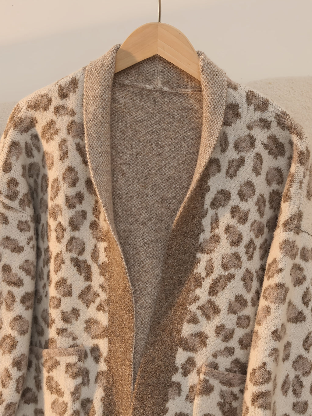 Leopard Print Cardigan