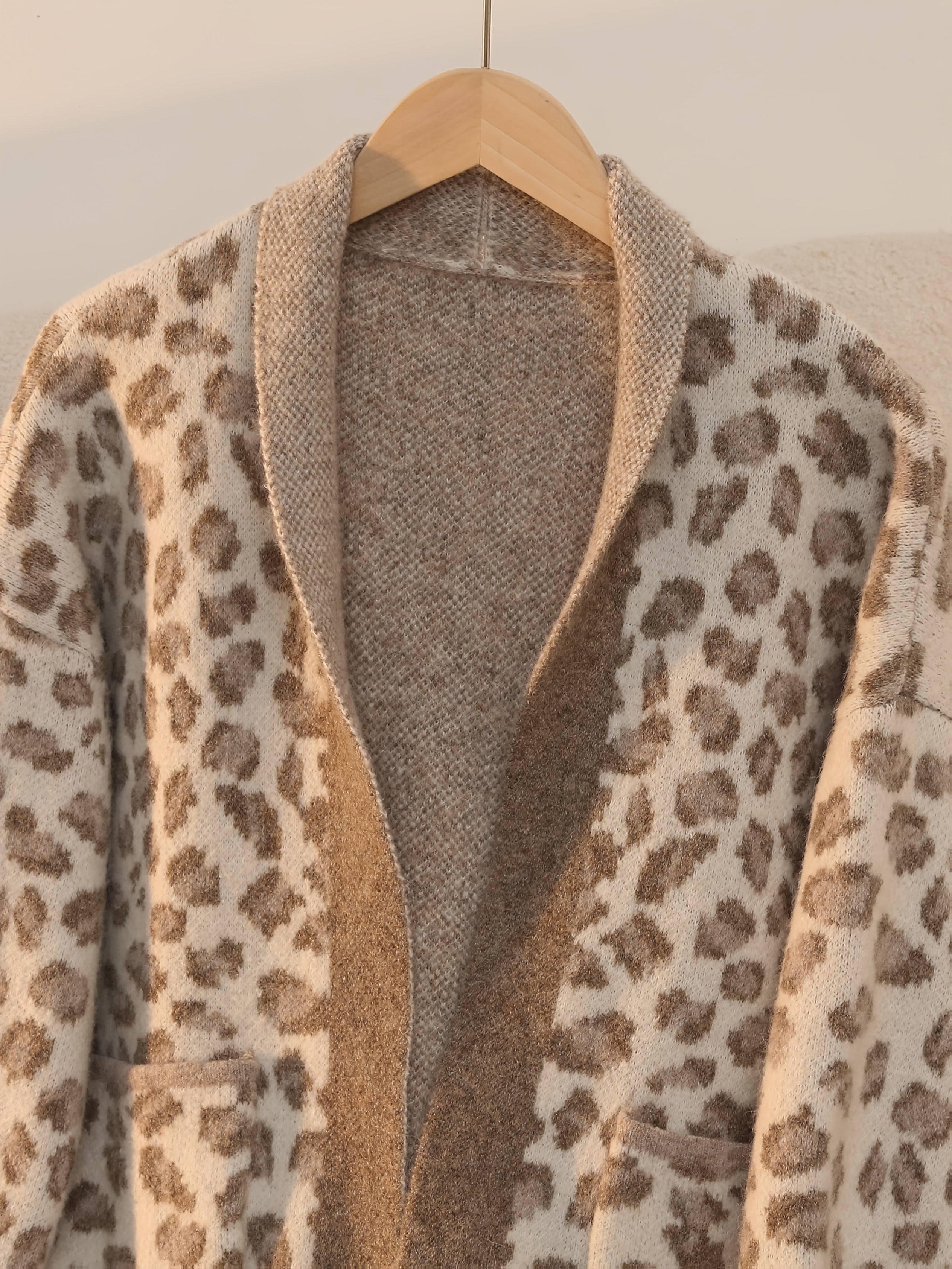 Leopard Print Cardigan