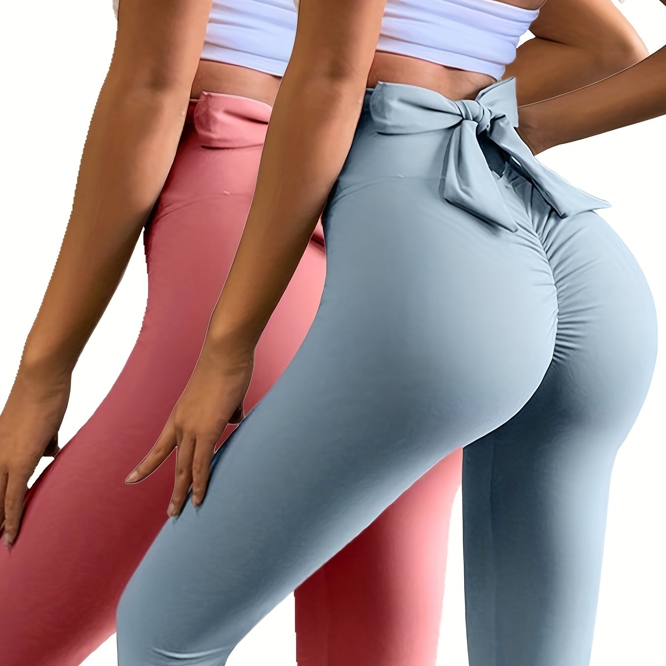 2pcs High Waisted Yoga Leggings