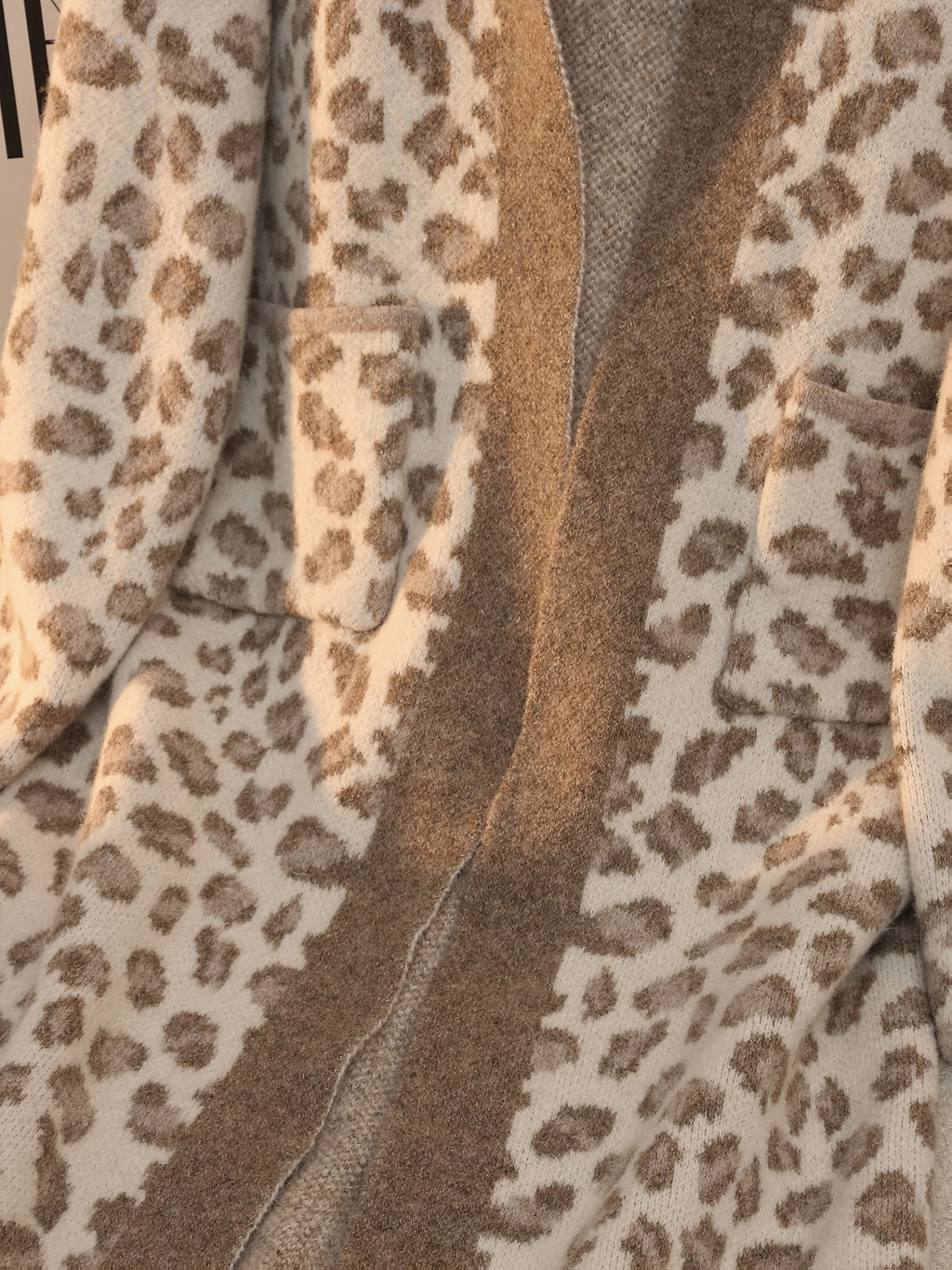 Leopard Print Cardigan
