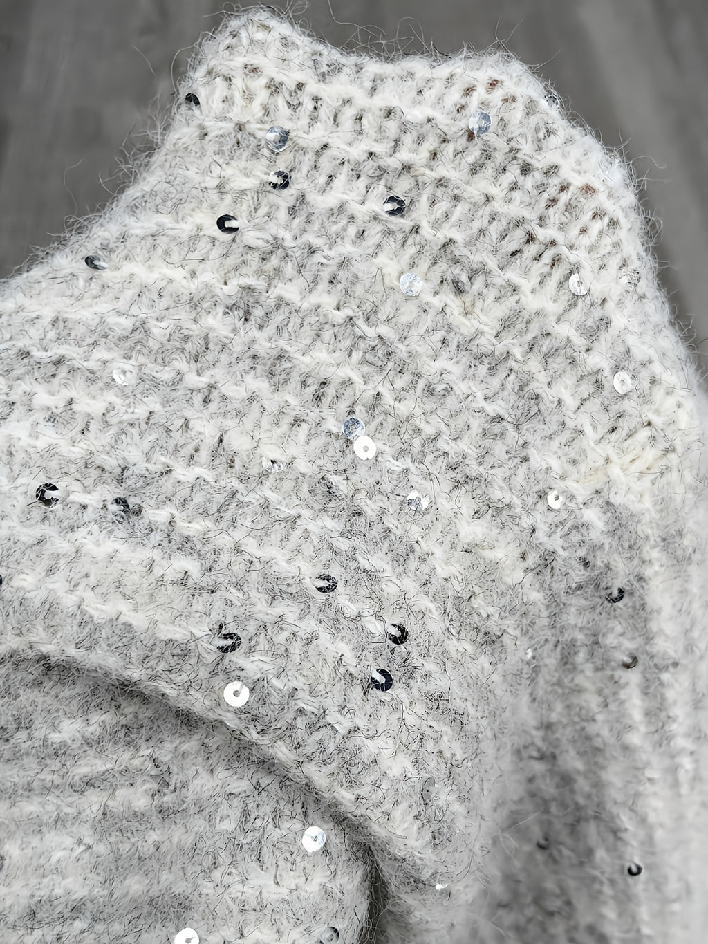 Shiny Jacket with Full-Zip Front Closure