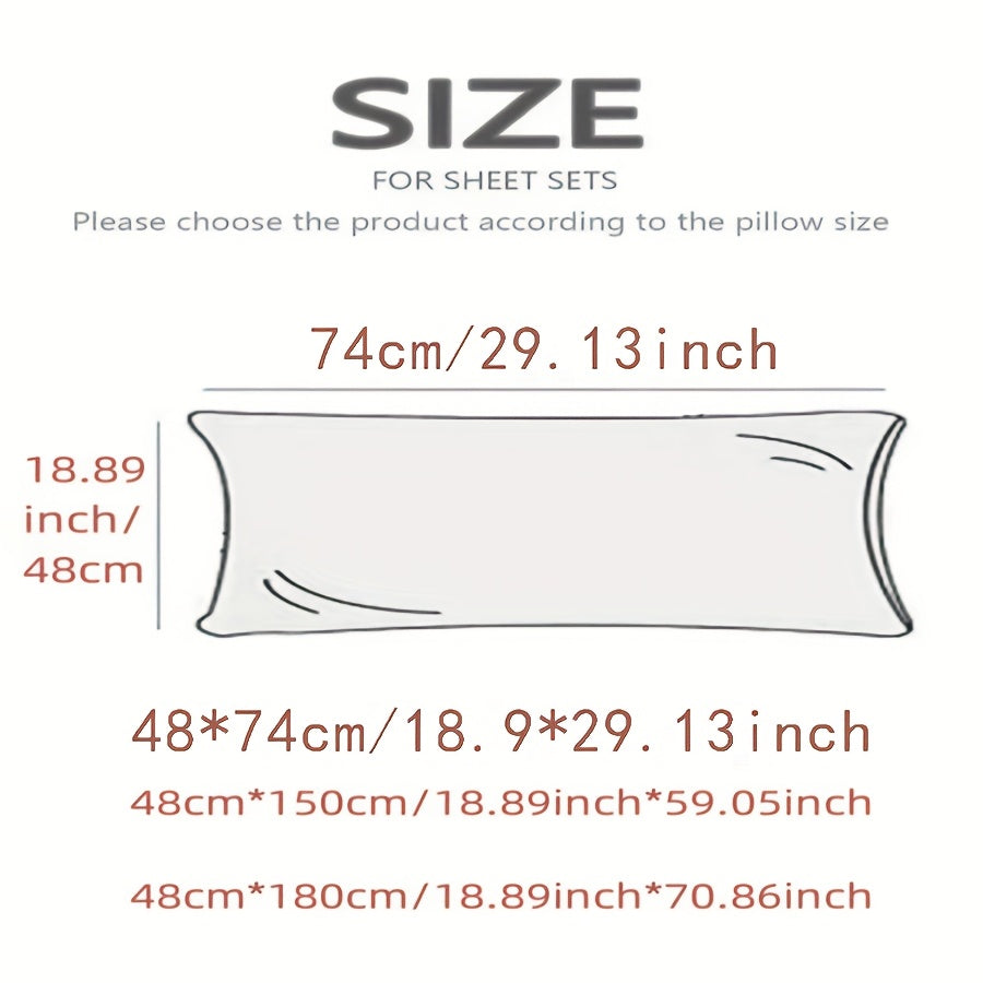 Plush Extra Long Pillowcase