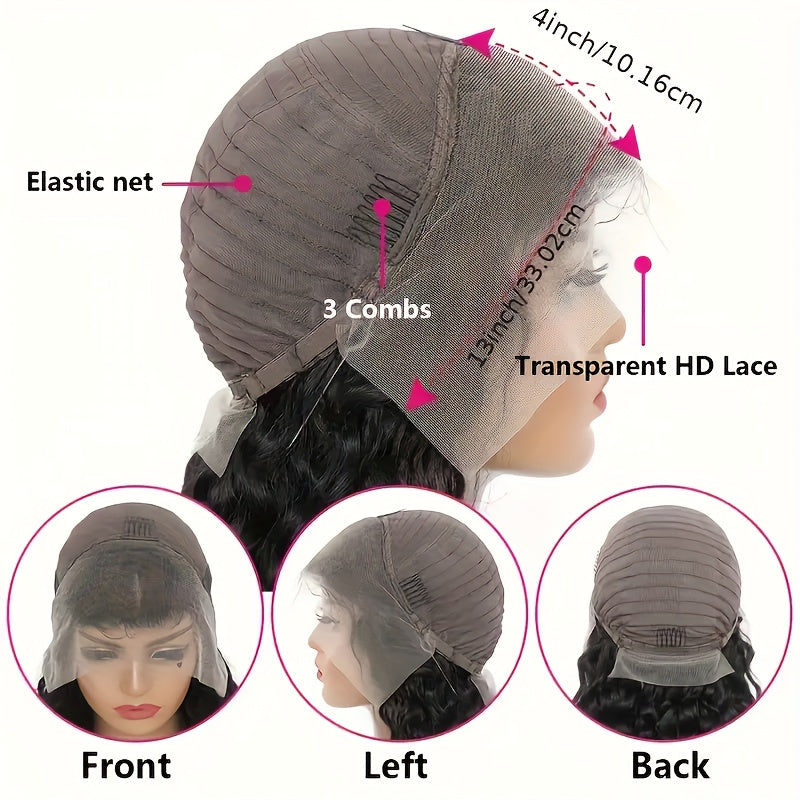 Blonde Human Hair Body Wave HD Lace Wig