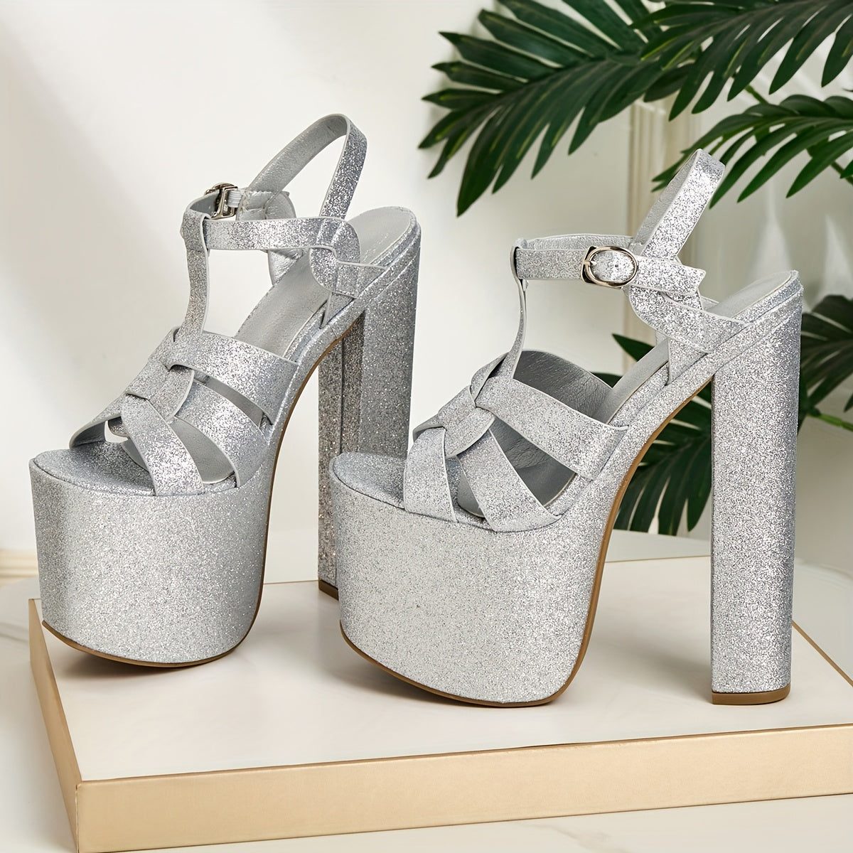 Platform High Heel Sandals