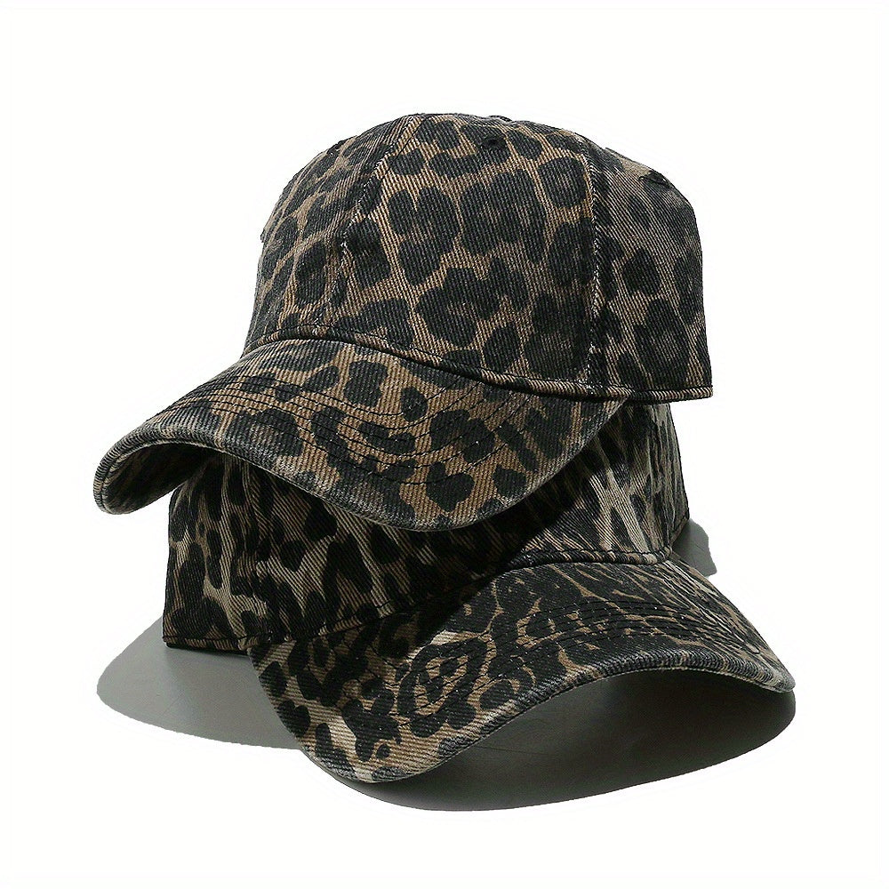 Leopard Print Baseball Cap